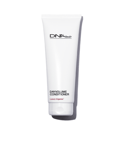 DNA Organics Day Volume Conditioner – Boost body, fullness, and bounce with weightless hydration! Lift and strengthen hair for all-day volume and shine