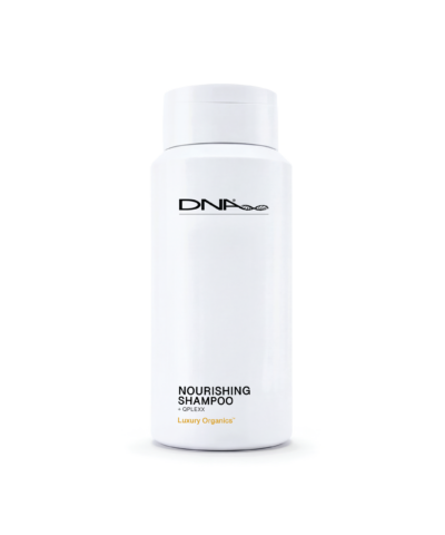 DNA Organics Nourishing Shampoo luxury organic shampoo bottle on white background