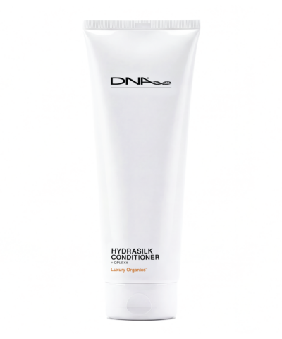 DNA Organics Hydrasilk Conditioner luxury organic conditioner tube on white background