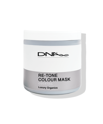 Cocktail Re-Tone Colour Mask jar by DNA Organics – hair toner and repair mask for colour-treated hair